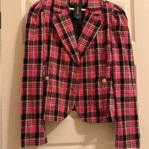 Express plaid blazer brand new with tags. Size Medium.